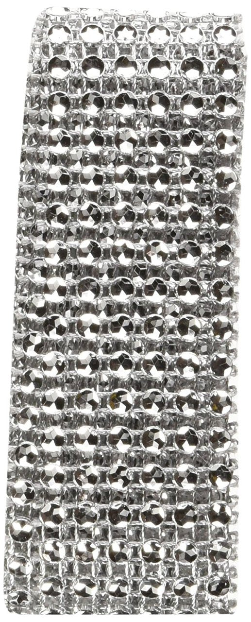 Rhinestone Mesh Ribbon