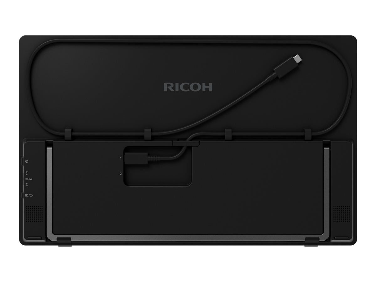 Ricoh 150 - OLED monitor - 15.6 - portable - touchscreen - 1920 x 1080 Full HD (1080p) @ 60 Hz - 300 cd/m� - 100000:1 - 1 ms - 2xUSB-C - speakers"