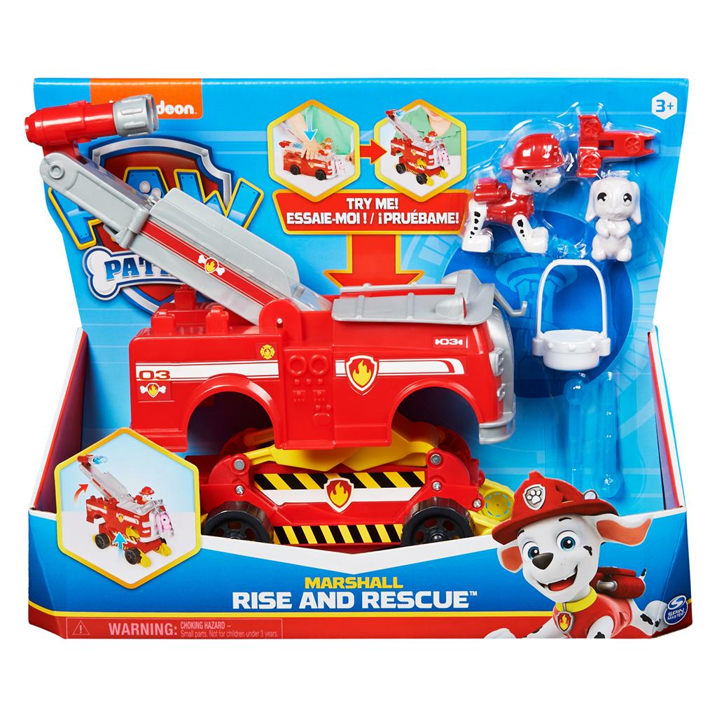 Rise and Rescue Paw Patrol Car - Marshall