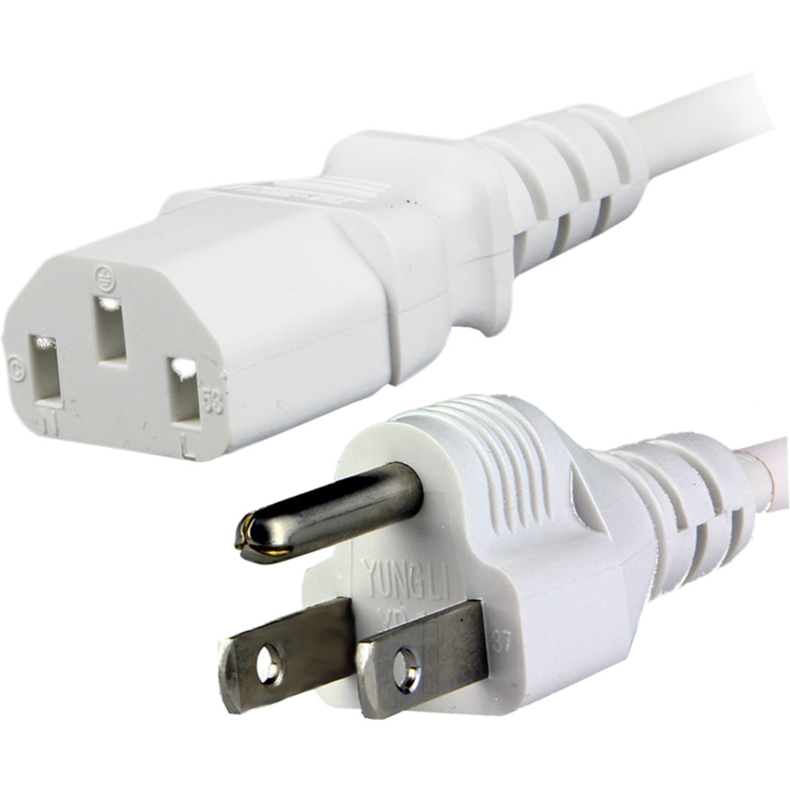 Rocstor 3Ft Computer Power Cord Nema5-15P To C13