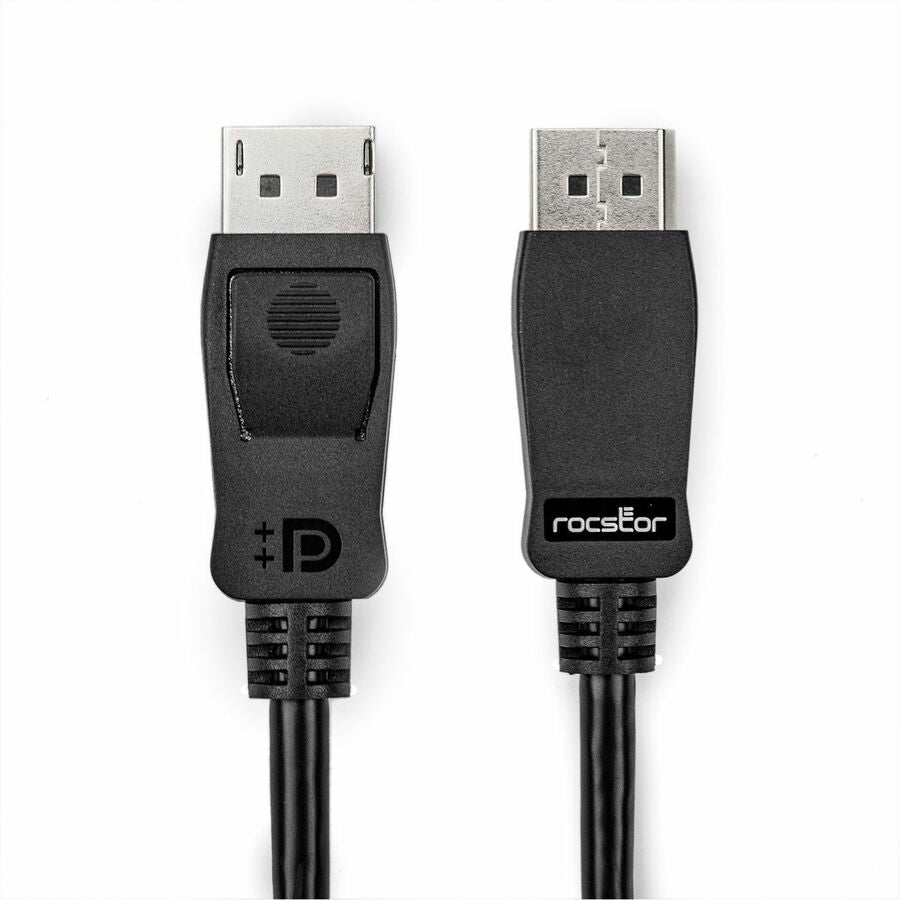 Rocstor Premium DisplayPort 1.2 Cable - 4k@60Hz Y10C736-B1