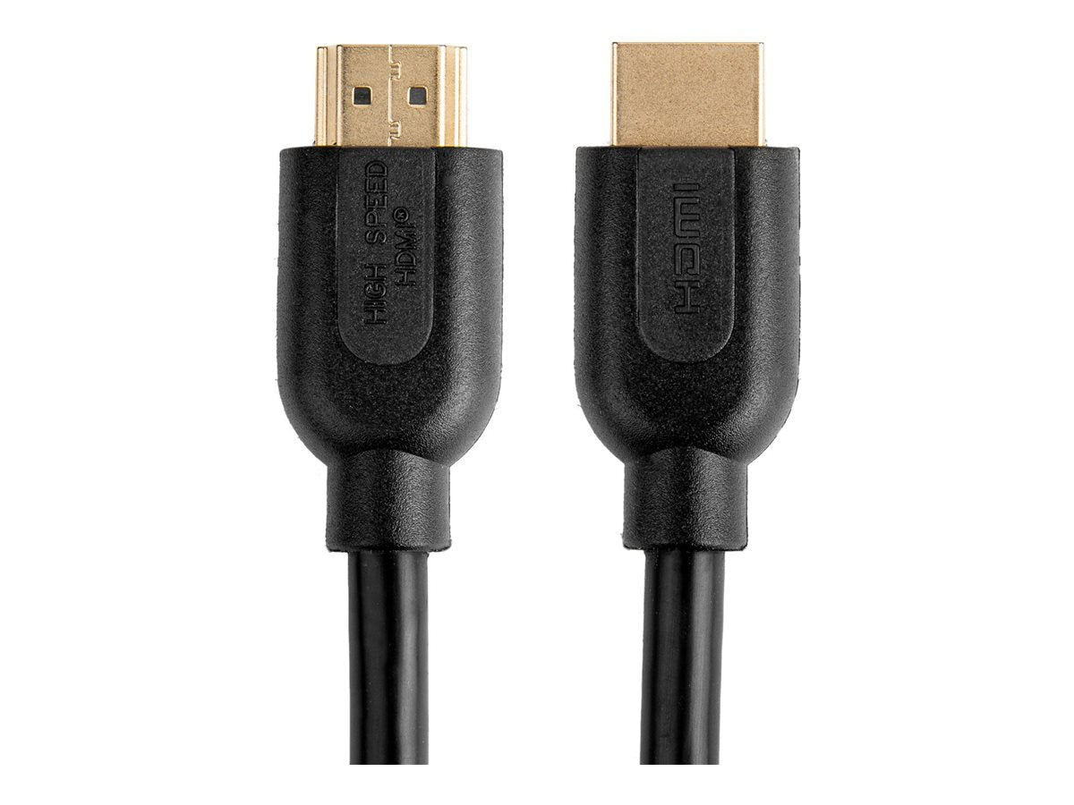 Rocstor Premium - High Speed - HDMI cable with Ethernet - HDMI male to HDMI male - 15 ft - shielded - black - 4K60Hz