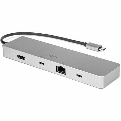 Rocstor Premium USB-C 6-in-1 Dual Display Multiport Adapter
