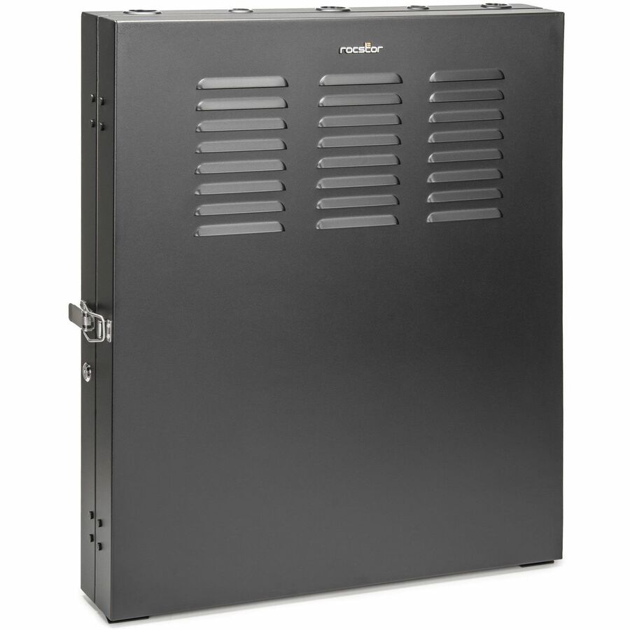 Rocstor SolidRack 2U Low Profile Vertical Mount Enclosure Cabinet Y10E068-B1