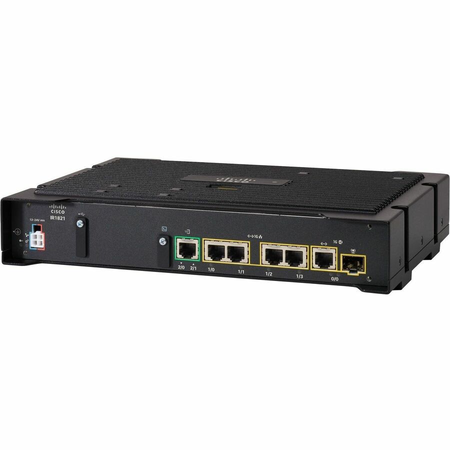 Rugged Router Cisco IR1821-K9 - DIN Rail Mountable Industrial Gateway | Tecisoft