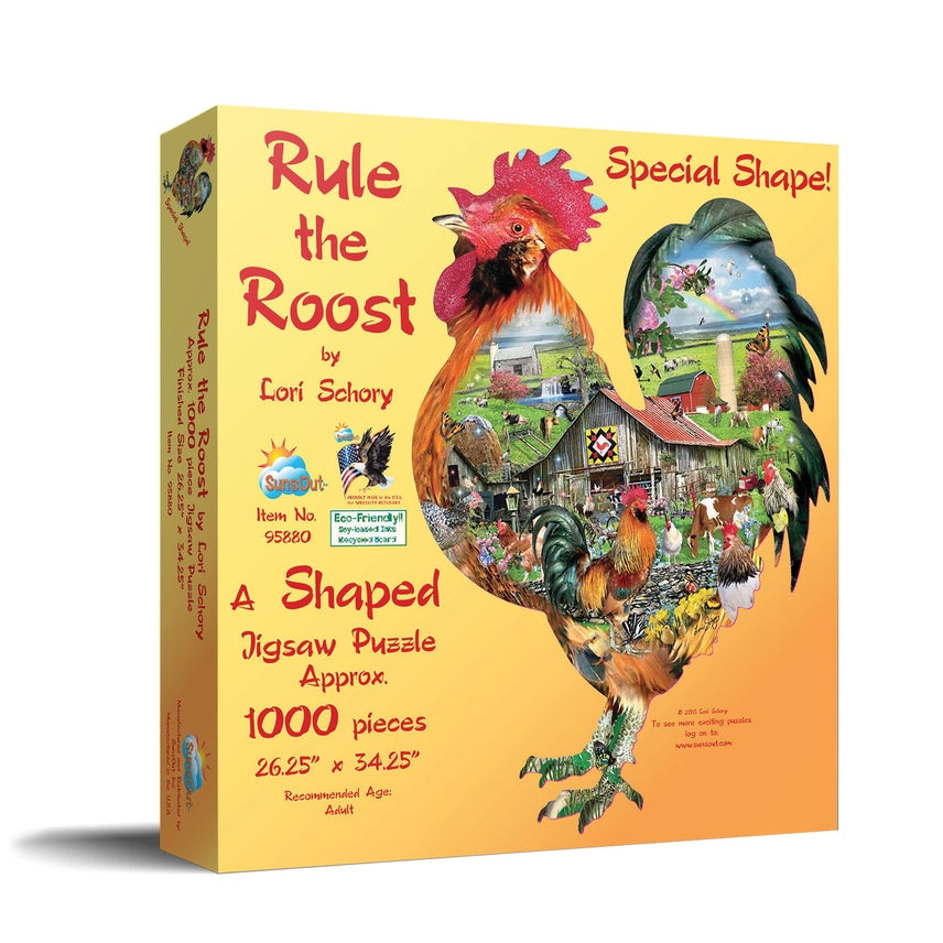 Rule the Roost Shaped Puzzle