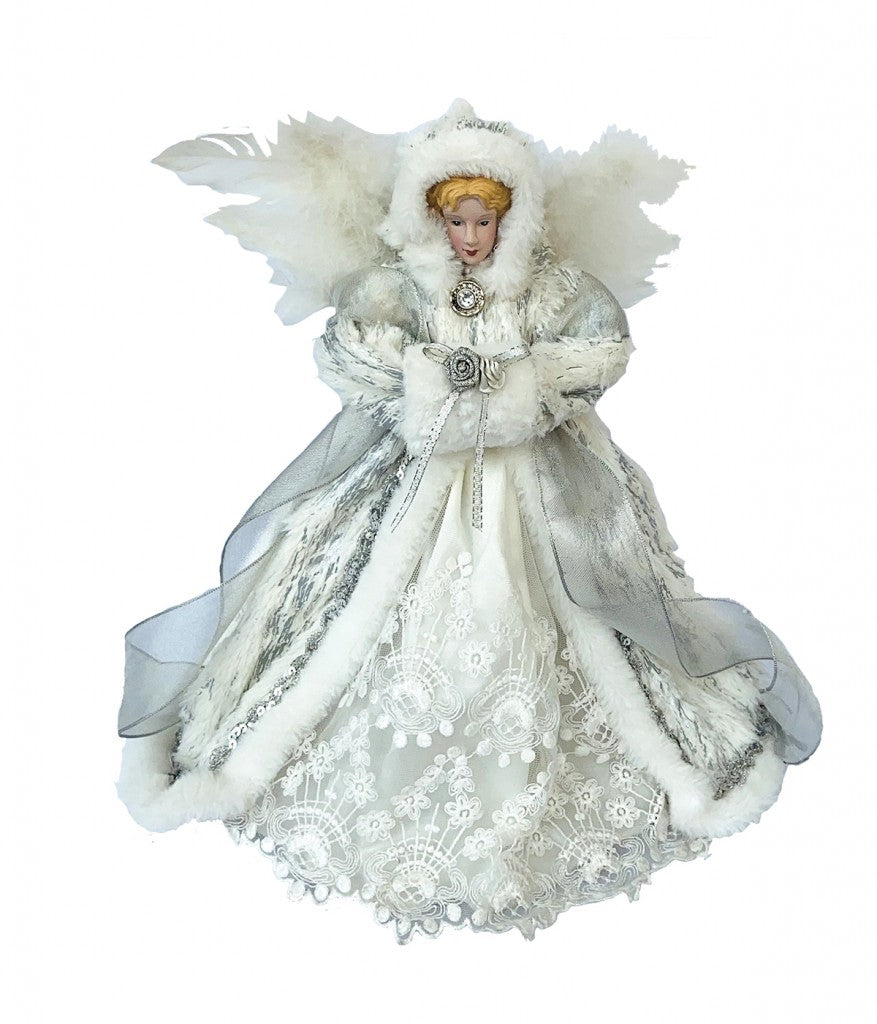 Russian Snow Angel Tree Topper - 13"