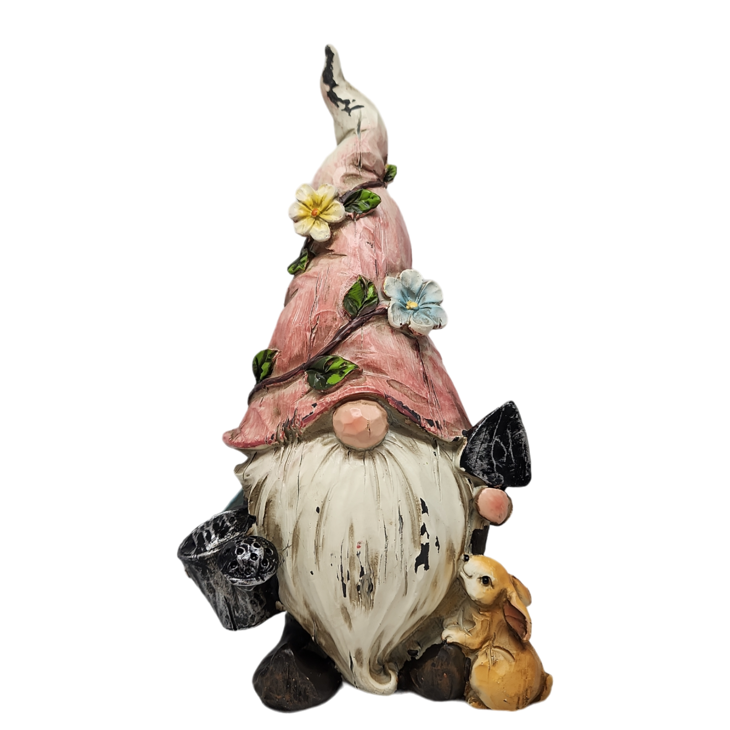 Rustic Garden Gnome - 9 Inch -