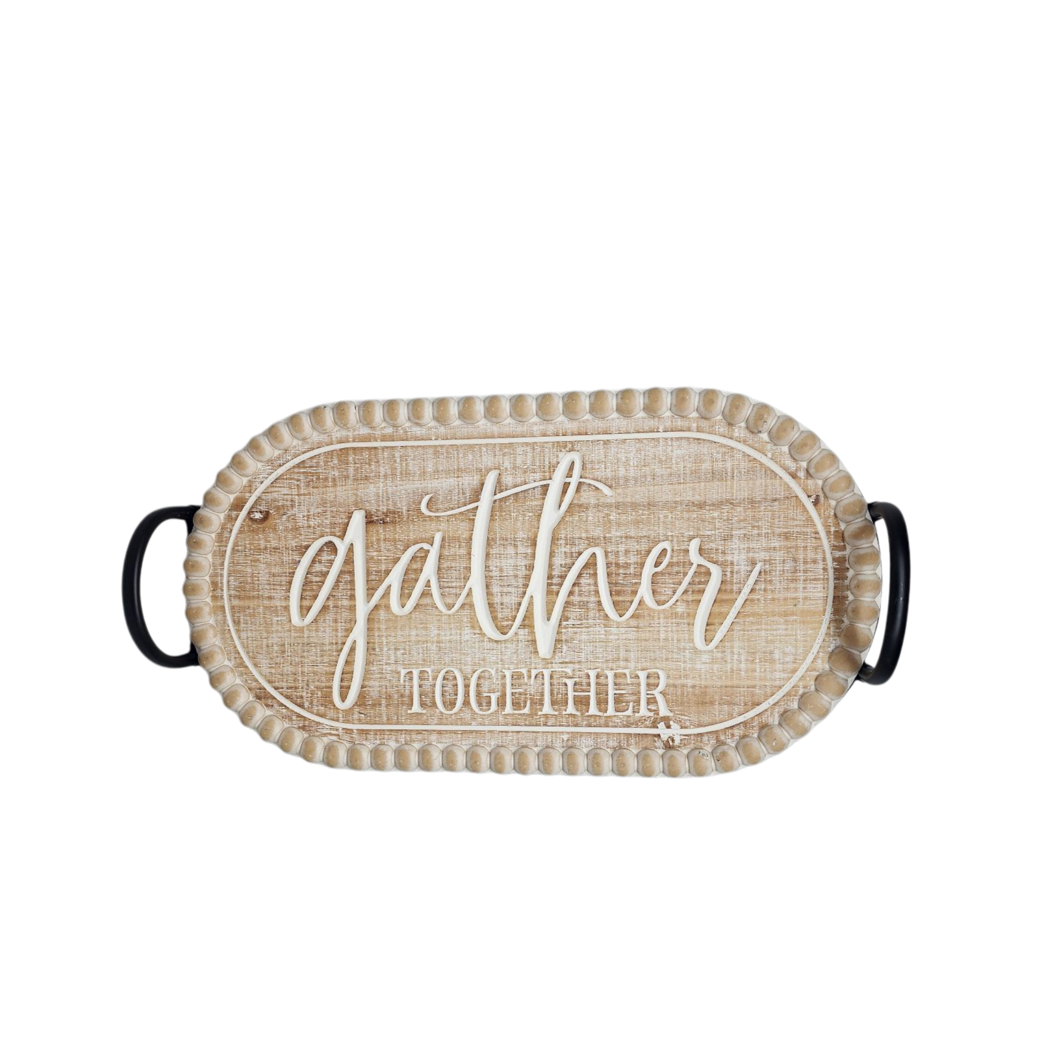 Rustic Gather Together Serving Tray -