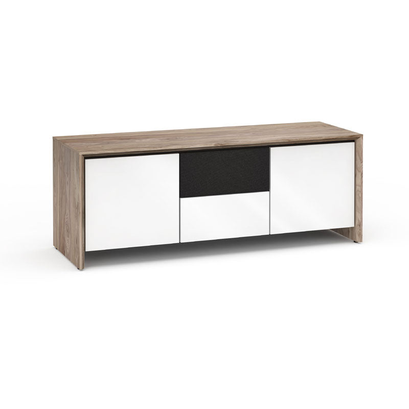 Salamander Barcelona 236 Natural Walnut Gloss White Finish for Modern Interiors