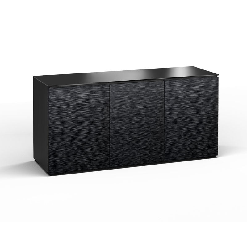 Salamander Chicago 337 Black Oak Media Cabinet – Classic Wood Finish
