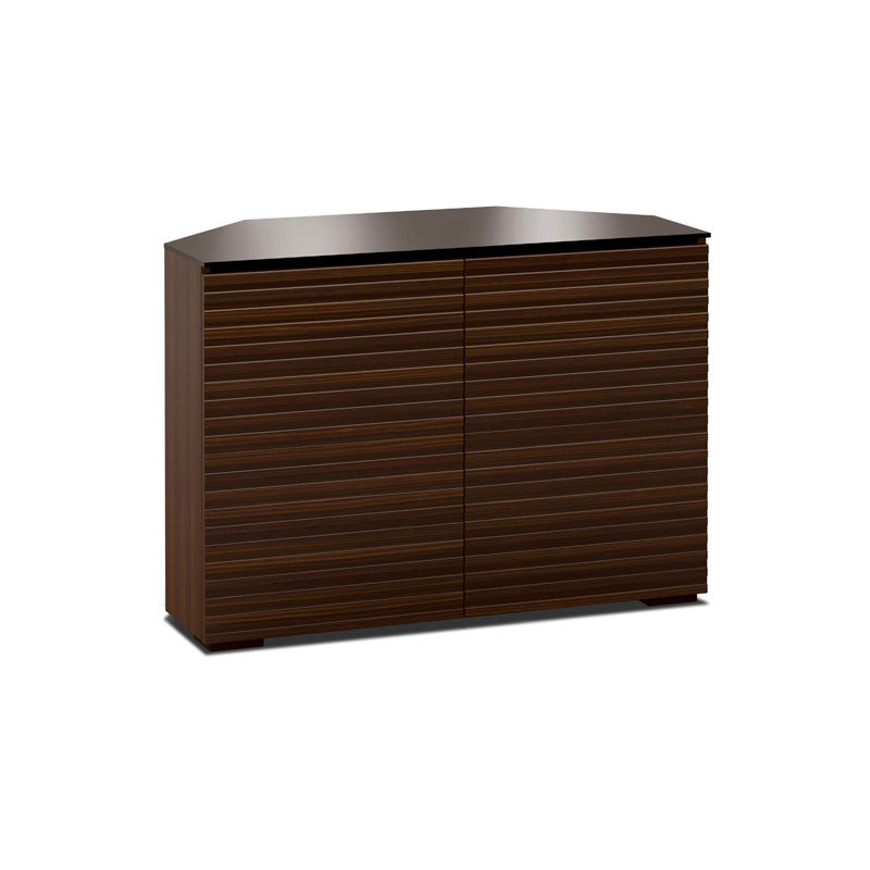 Salamander Zurich 323 Corner Sofa with Linear Texture – Opium Brown