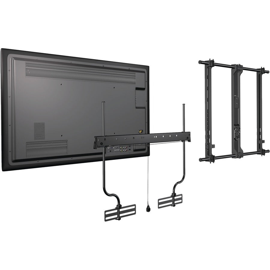 SANUS SASB1 Mounting Adapter for Sound Bar Speaker - Black - Height Adjustable - 32" to