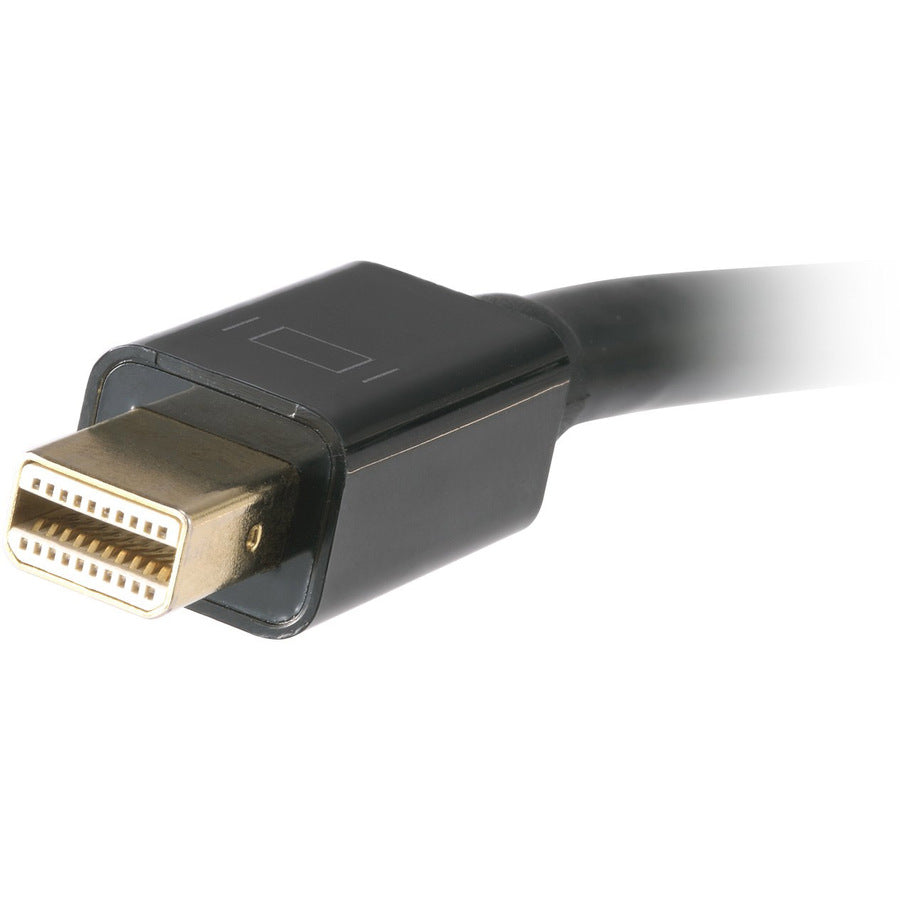 SIIG Mini DisplayPort to 4K HDMI/DVI/VGA 3-in-1 Adapter LB-CD0014-S1