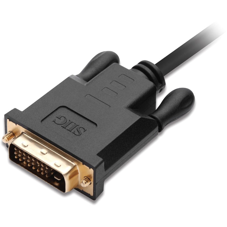 SIIG Mini DisplayPort to DVI 3ft Cable CB-DP1W12-S1