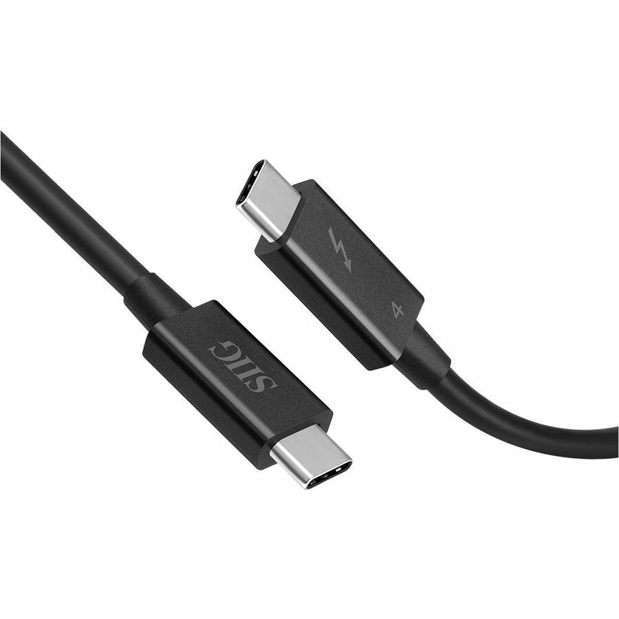 SIIG Thunderbolt 4 Cable 2.3ft (0.7M) - 8K@60Hz Display - 40Gbps Data Transfer - Up to