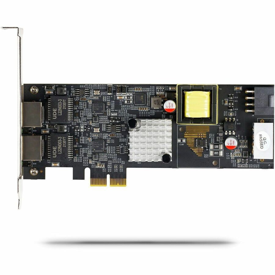 STARTECH 2-Port 2.5Gbps PoE+ Network Card with Intel I225V for IT Pros