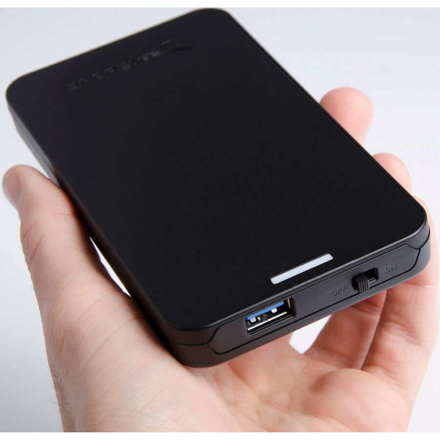 Sabrent Ec-Uasp Drive Enclosure - Usb 3.0 Host Interface - Uasp Support External - Black