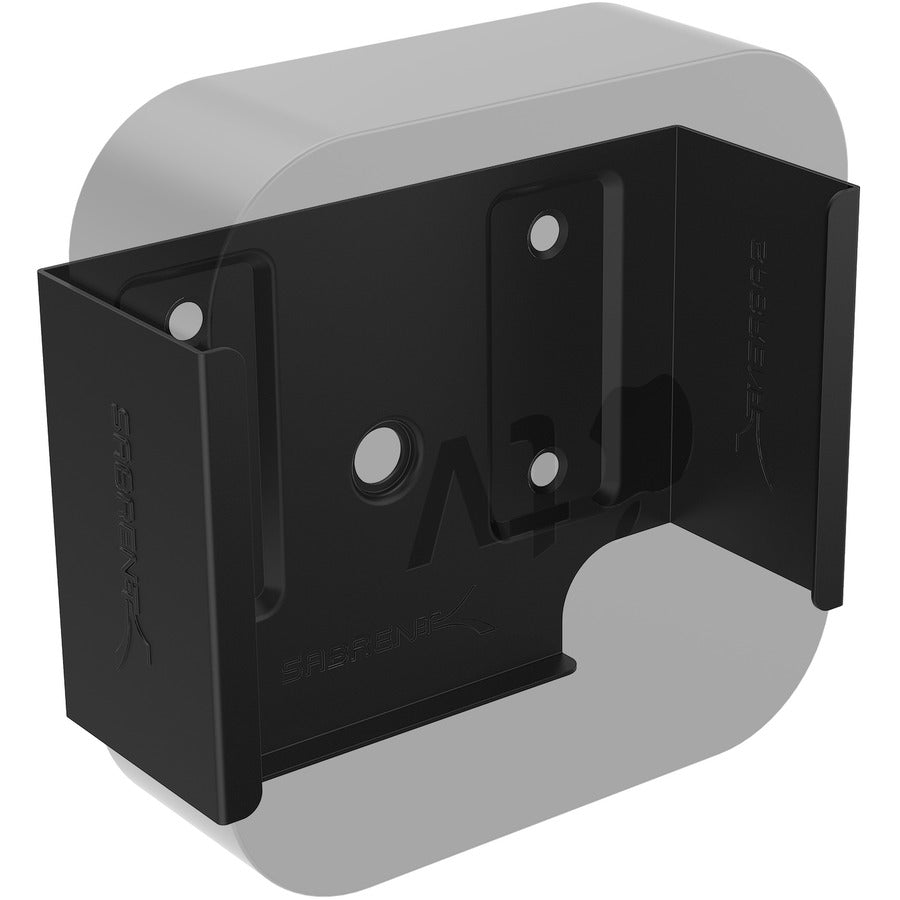 Sabrent Wall Mount for Apple TV, Monitor - Black BK-ATV4
