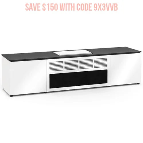Salamander 245 Cabinet for Hisense L9Q Projector Gloss White Miami