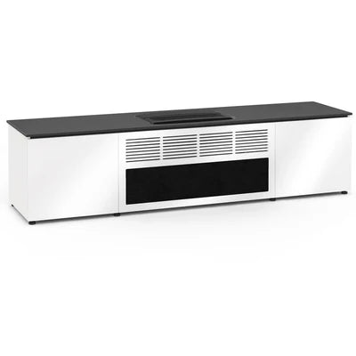 Salamander 245 Cabinet for Hisense PX-3PRO Projector – Gloss White, Miami Edition