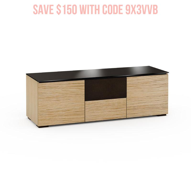 Salamander Denver 236 Natural Oak TV Stand Durable Design