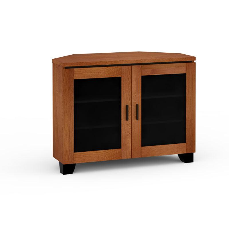 Salamander Elba 323 Corner AV Unit in American Cherry – Space-Saving Media Storage
