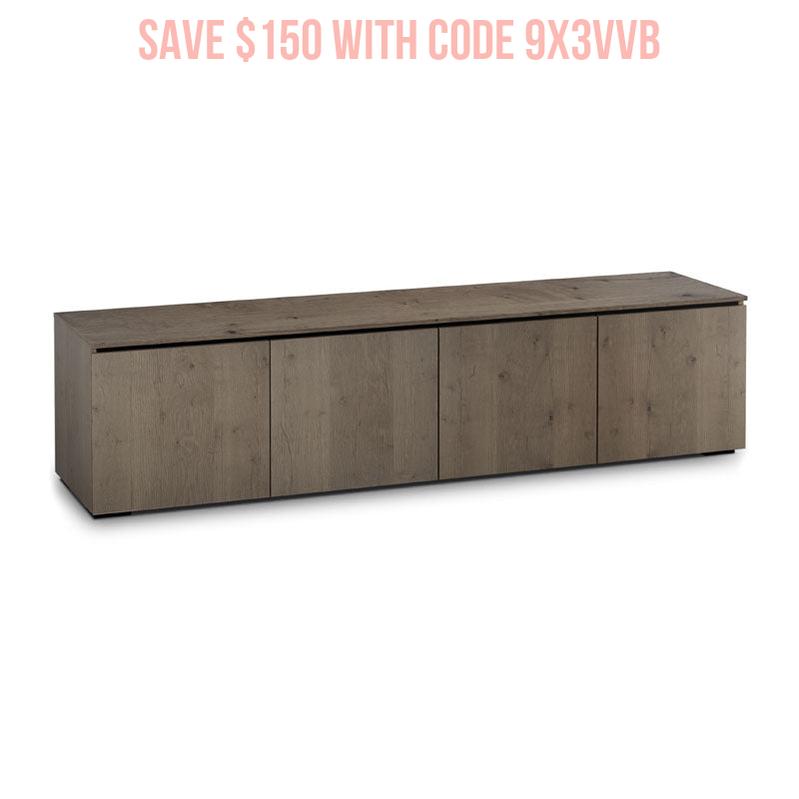 Salamander Lancaster 247 Barnboard Oak Storage Unit for Modern Spaces
