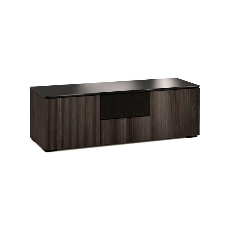 Salamander Manhattan 236 Maro Ebony Doors & Black Glass Top Cabinet