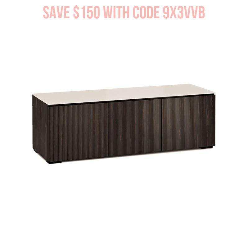 Salamander Manhattan 237 AV Cabinet Ebony Maro Matte Taupe Top