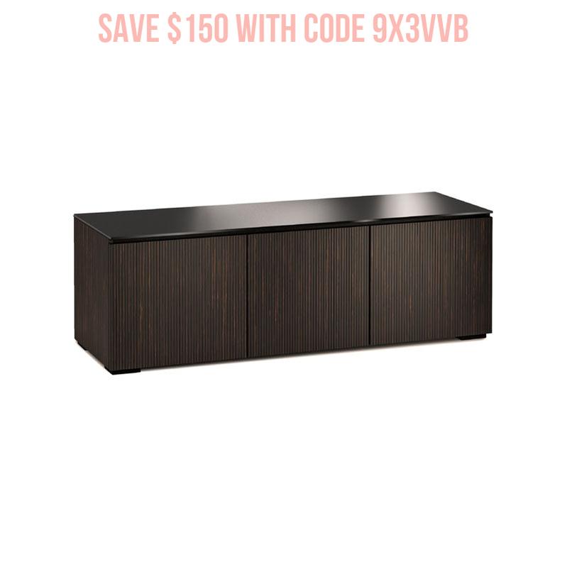 Salamander Manhattan 237 Maro Ebony Doors & Sides with Black Glass Top