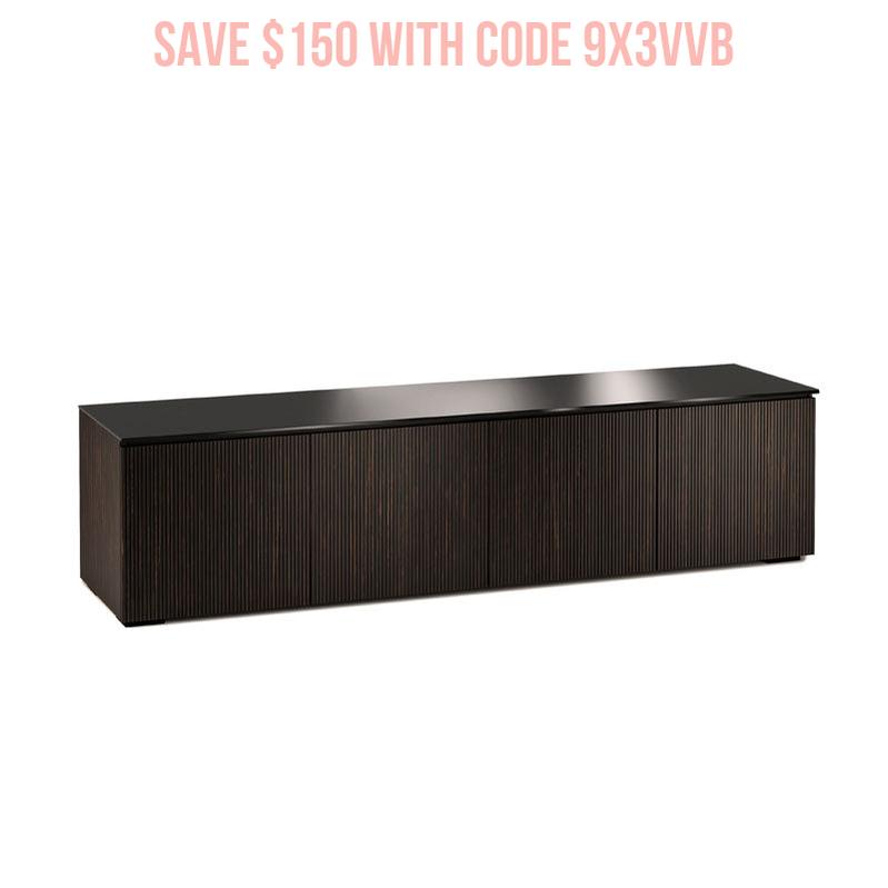 Salamander Manhattan 247 Maro Ebony Doors & Sides with Black Glass Top