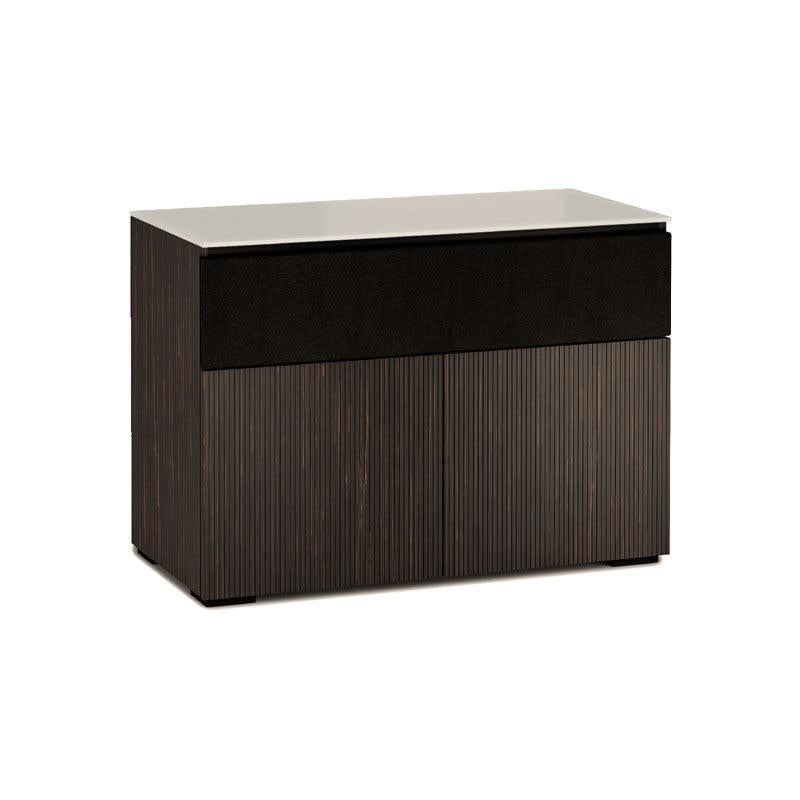 Salamander Manhattan 329 AV Cabinet with Ebony Maro Doors & Matte Taupe Glass Top