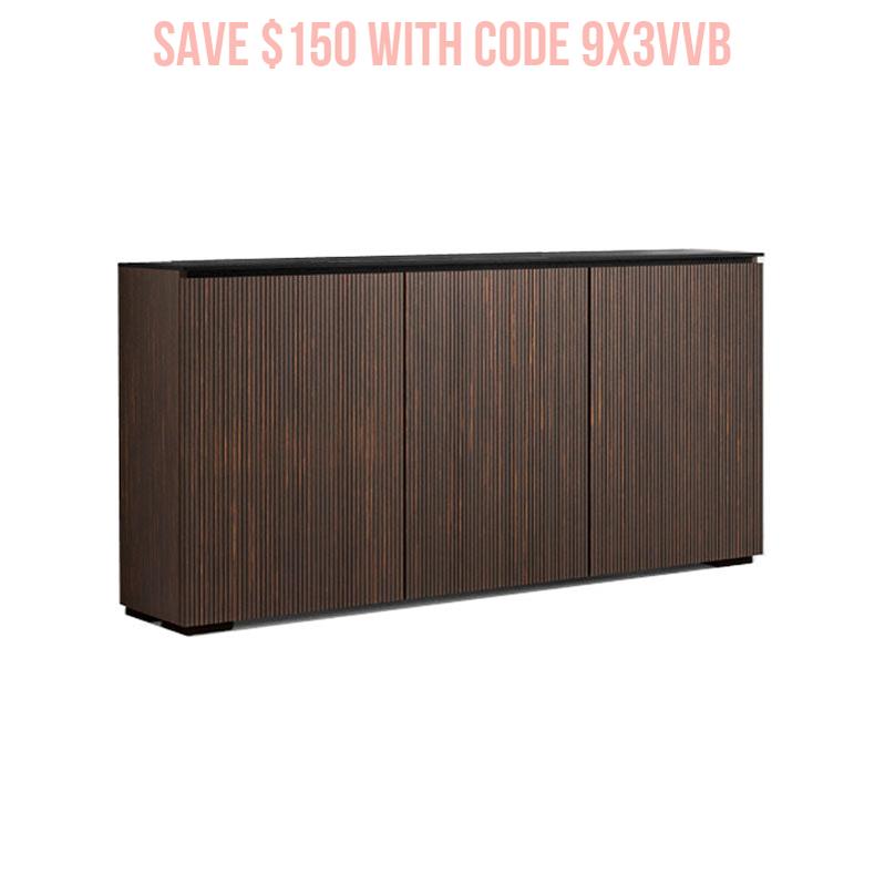 Salamander Manhattan 337 Low Profile AV Cabinet with TV Mount