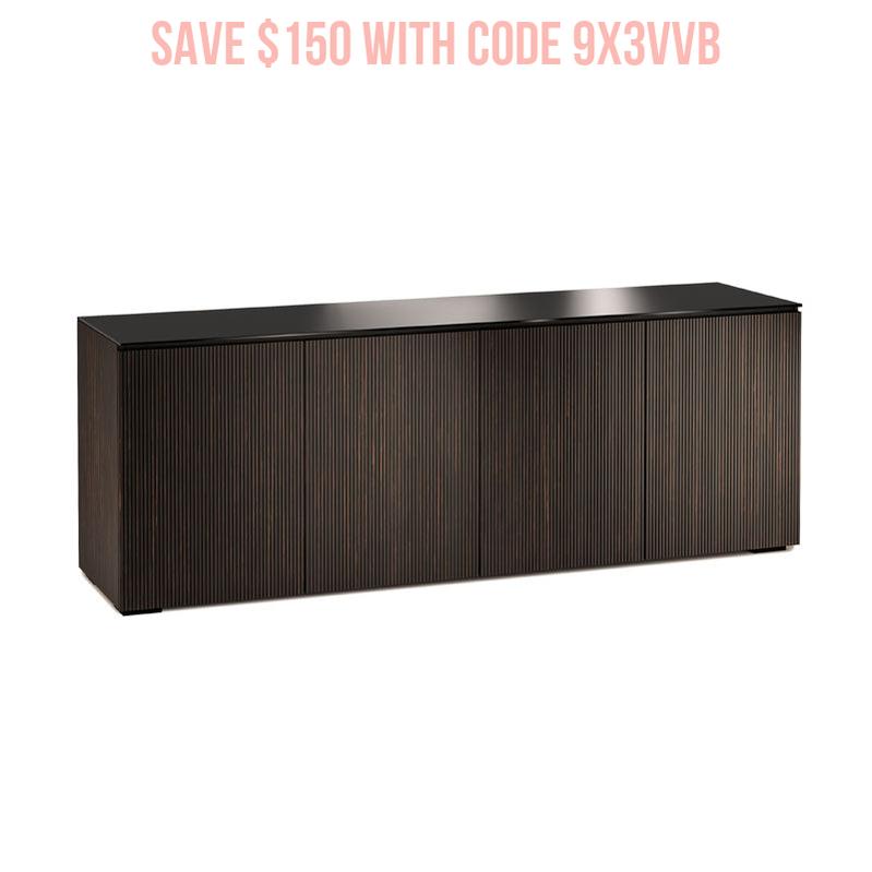 Salamander Manhattan 347 Doors & Sides Maro Ebony with Black Glass Top