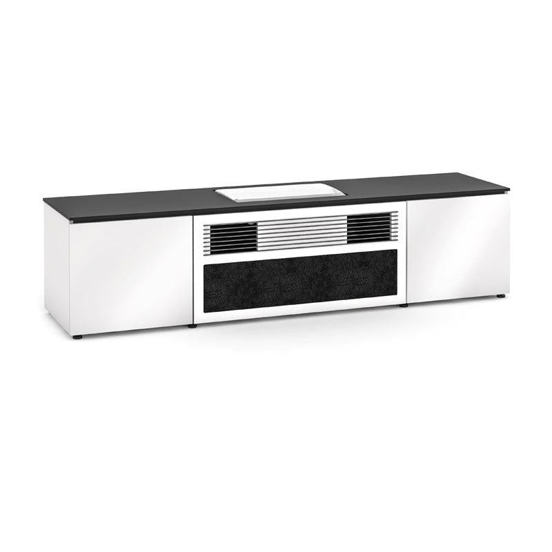 Salamander Miami 245 Cabinet Gloss White for Samsung SP-LSP7TF UST Projector Integration