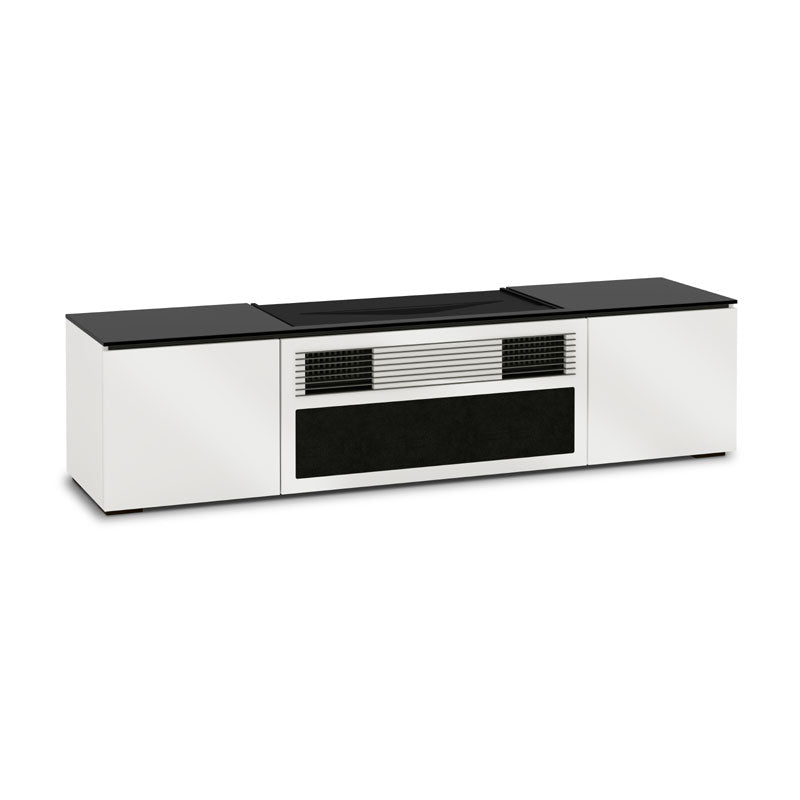 Salamander Miami 245 Gloss White Cabinet for Integrated Sony UST Projector