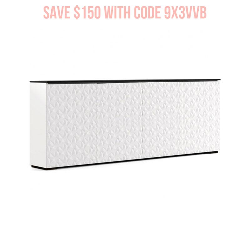 Salamander Milan 347 Low Profile Phenolic Panel White/Black Durable