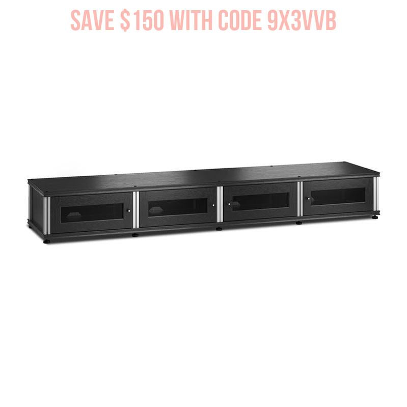 Salamander Synergy Model 147 Black Oak Modular Frame with Aluminum Posts