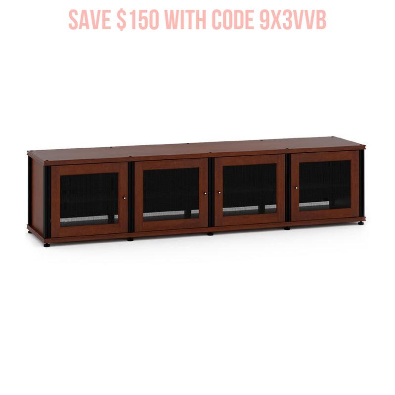 Salamander Synergy Model 247 Cherry with Black Posts – Stylish Modular Component