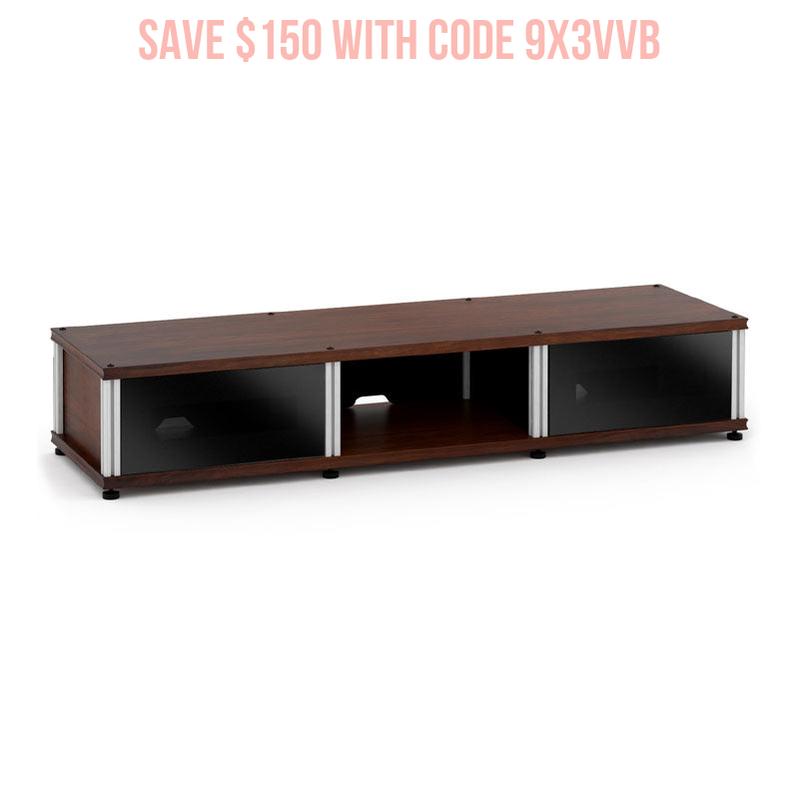 Salamander Synergy Single Box 131 Dark Walnut Drop-Down Door Storage