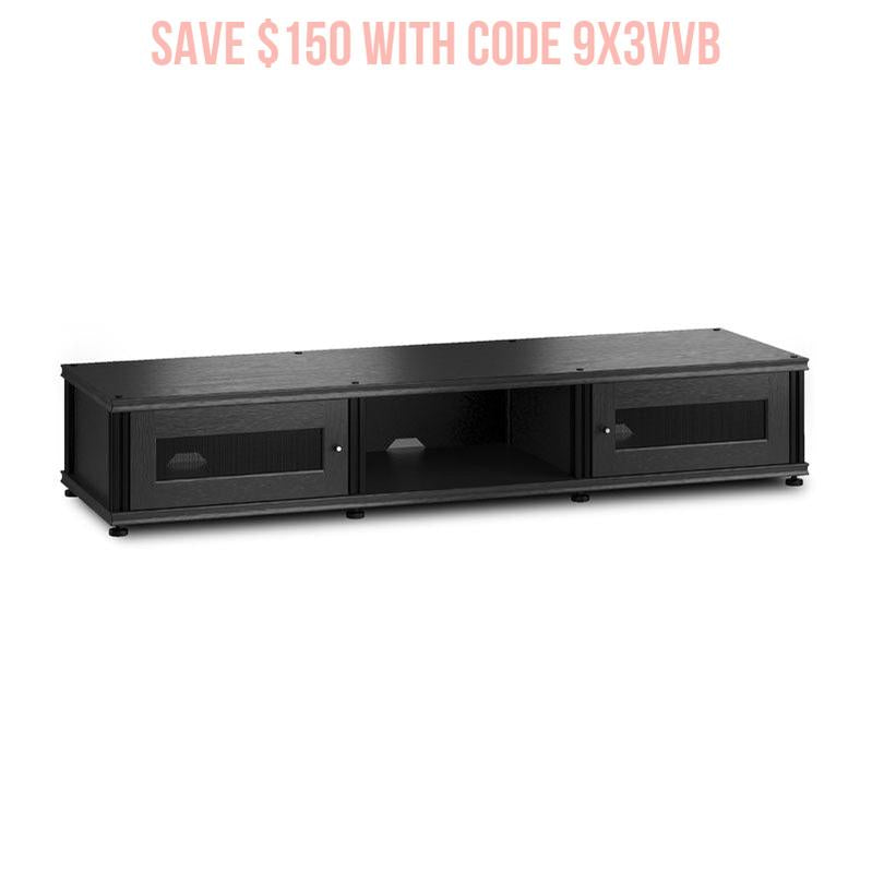 Salamander Synergy Single Box 132 Black Oak Storage Module for Organized Spaces