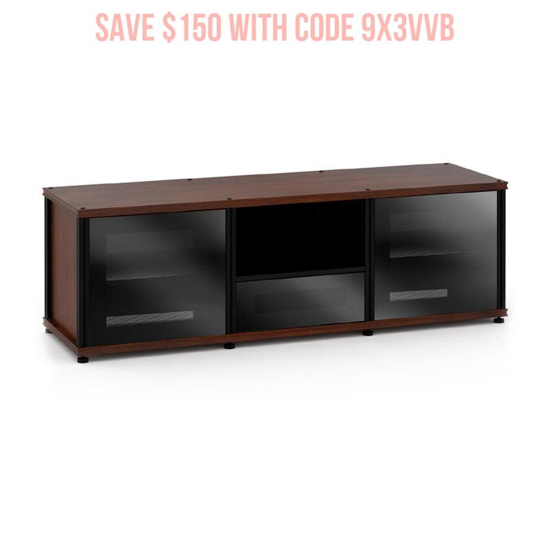 Salamander Synergy Single Box 233 AV Cabinet with IR-Friendly Black Glass