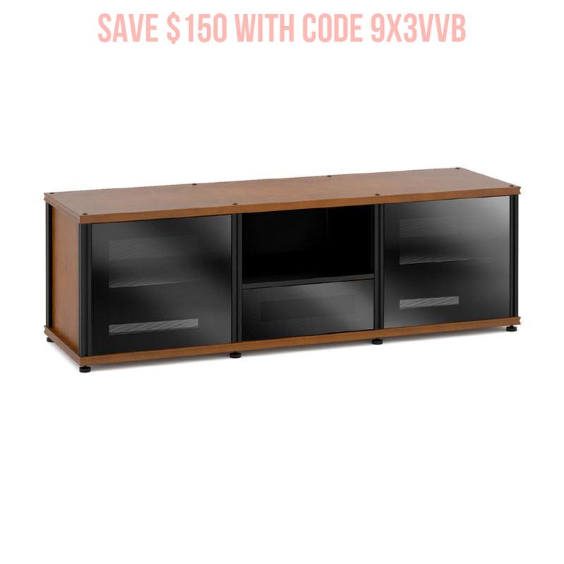 Salamander Synergy Single Box 233 AV Cabinet with IR-Friendly Glass Doors