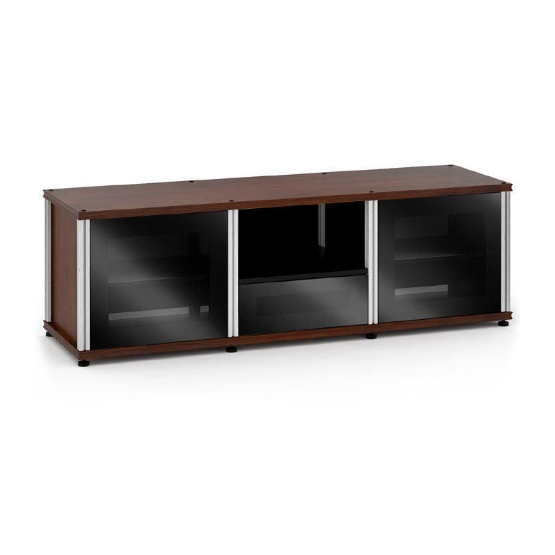 Salamander Synergy Single Box 236 Shower Enclosure – Dark Walnut & Black Glass