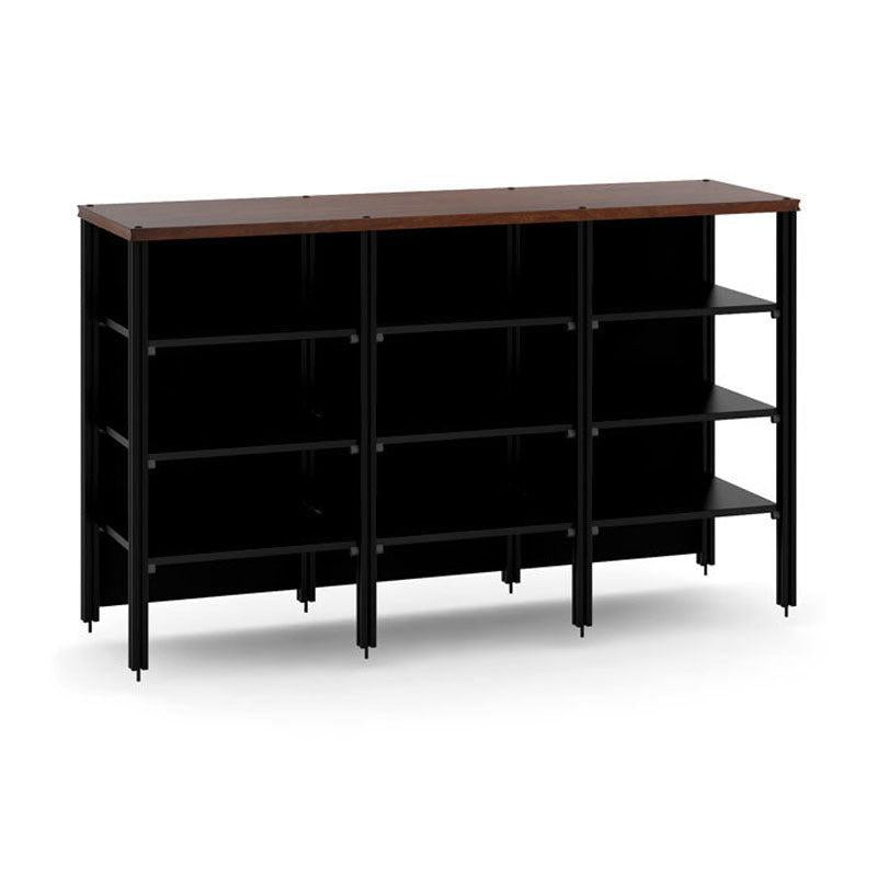 Salamander Synergy Triple 40 Extension Walnut Black Posts – Expand Storage