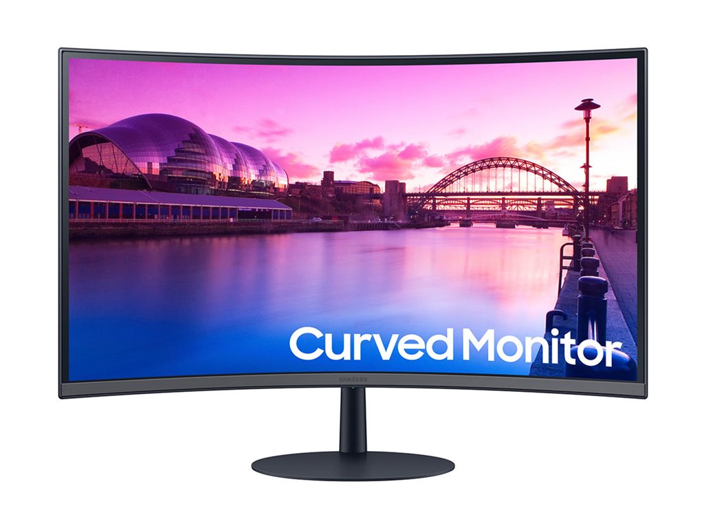 Samsung 27 Curved Computer Monitor S39C - FHD 75Hz VA Panel | SAMSUNG S27C394EAN