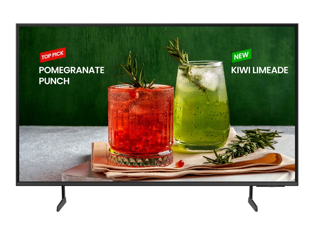 Samsung BE85D-H - 85 Diagonal Class BED-H Series LED-backlit LCD TV - Crystal UHD - digital signage - Smart TV - Tizen OS - 4K