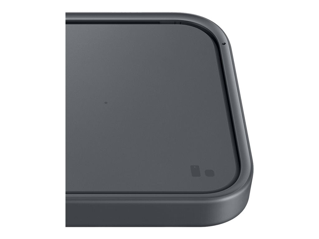 Samsung EP-P2400 - Wireless charging pad + AC power adapter - 15 Watt - 2.77 A - AFC - dark gray