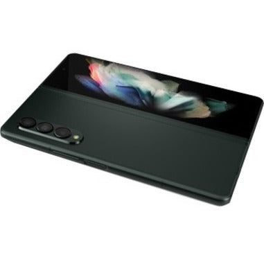 Samsung Galaxy Z Fold3 5G Sm-F926U 256 Gb Smartphone - 7.6" Yes Dynamic Amoled Qxga+ 1768 X 2208 - Kryo 680Single-Core (1 Core) 2.84 Ghz + Kryo 680 Triple-Core (3 Core) 2.42 Ghz + Kryo 680 Quad-Core (4 Core) 1.80 Ghz) - 12 Gb Ram - Android 11 - 5G - Phant